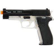Sig Sauer P226 Licensed Spring Airsoft Pistol Hand Gun Clear