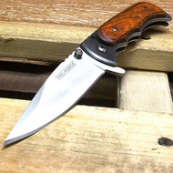 Tac Force TF-934WD 7" Wood Spring Assisted Folding Knife