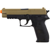 Sig Sauer P226 Licensed Spring Airsoft Pistol Hand Gun Tan