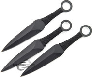 Perfect Point 3 Piece 6.5" Kunai Throwing Knives