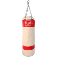 Last Punch 50" Pro Punching Bag With Chains Red