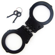 Police Double Lock Hinged Stainless Steel Handcuffs