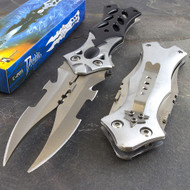 MTech USA C-289SB Dual Blade Fantasy Folding Pocket Knife