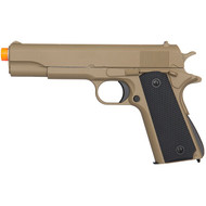 Golden Eagle M1911 Desert Tan Spring Airsoft Pistol Gun