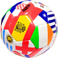 Multi-Flag International Countries Soccer Ball