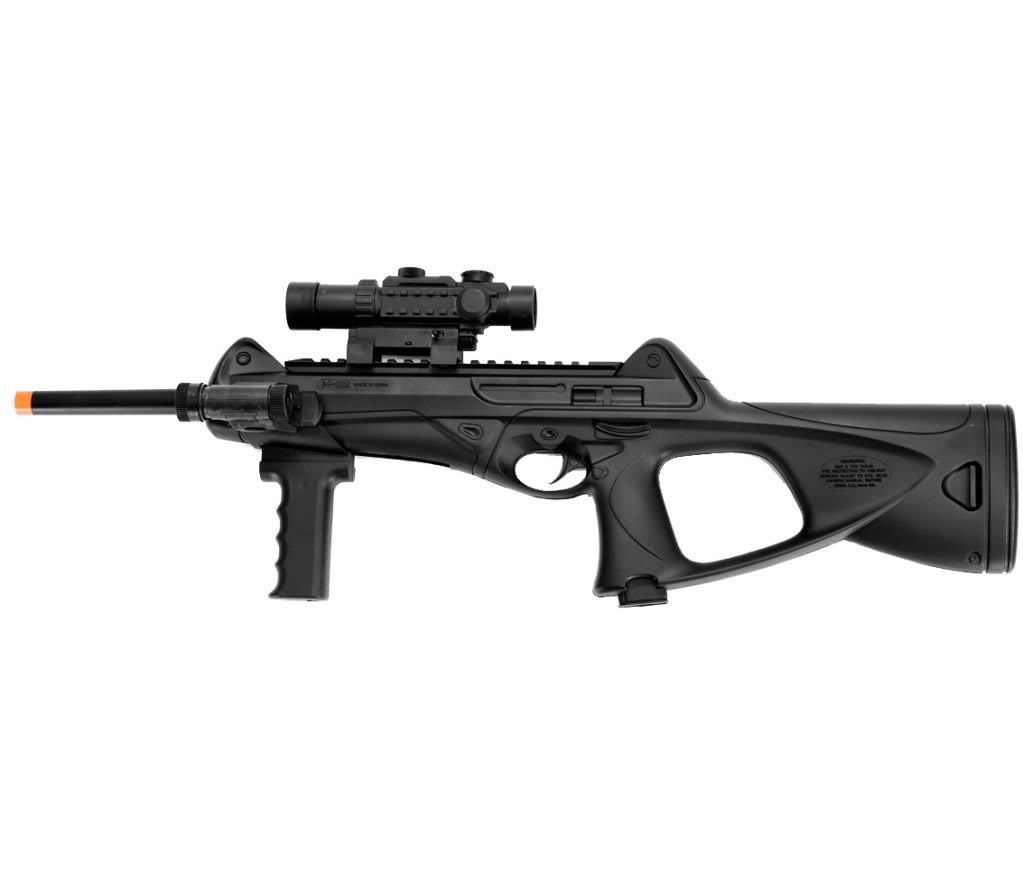 Airsoft Gun Ukarms P74 Spring Powered AK74 Style Rifle w/ Laser Light 6mm BB BBs 