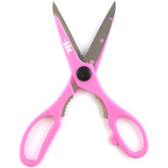 JMK-IIT 9" Ladies Pink Kitchen Scissors 