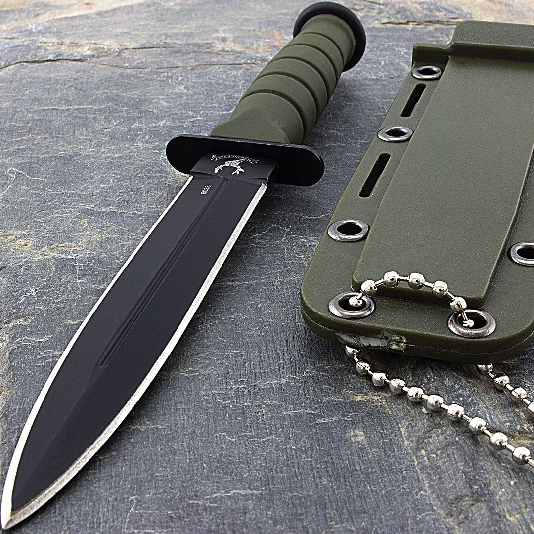 13 TACTICAL SURVIVAL Bayonet Military COMBAT Fixed Blade Hunting Knife  BOWIE