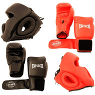 Last Punch Pro Boxing Gloves Set With Headgear