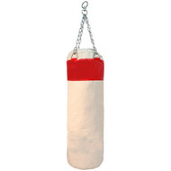 Last Punch 56" Pro Punching Bag With Chains Red