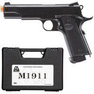 Double Bell M1911 CO2 Gas Metal Airsoft Pistol Gun With Case