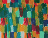 Painted Horses - Crayon Multi by Marcia Baldwin from Benartex Fabric