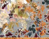 Botany - Full Blooms Gray by Kelly Ventura from Windham Fabrics