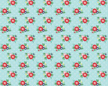 Simple Goodness - Floral Aqua from Riley Blake Fabric