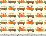 State to State - Retro Cars Trailer Bermuda by Ann Kelle from Robert Kaufman Fabric