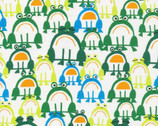Frogs by Ed Emberley from Cloud 9 Fabrics