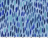 Quiltlandia - Rainfull Blue by Kathleen Deggendorfer from Maywood Studio Fabric