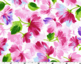 Rejuvenation - Feathered Flowers Rosette from Maywood Studio Fabric