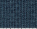 Sevenberry Nara Homespun - Geometric Stars Denium by Sevenberry from Robert Kaufman Fabric