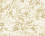Burgundy and Blush - Full Bloom Roses Cream from Maywood Studio Fabric