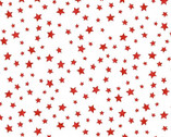 Back Porch Celebration - Stars Red from Maywood Studio Fabric