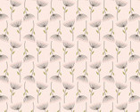 Wanderings - Seedling Floral Pink by Jina Barney and Lori Woods from Poppie Cotton Fabric
