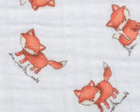 Embrace Fox Natural DOUBLE GAUZE from Shannon Fabrics