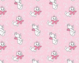 Aristocats Pink from Springs Creative Fabric