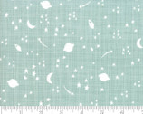 Wonder - Sky Plants Star Aqua from Kate and Birdie Paper Co. from Moda Fabrics