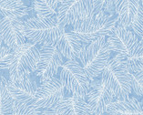 Turtle Bay - Palm Silhouettes Blue from Maywood Studio Fabric