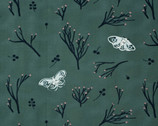 Dreamer - Lullaby Slate POPLIN by Jenny Ronen from Birch Fabrics