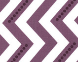 Simply Color - Metro Stripe Dotted Zig Zag purple from Moda