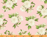 Love Letters - Peonies Pink by Shannon Christensen from Windham Fabrics