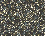 New Forest Winter - Berries Black from Lewis and Irene Fabric