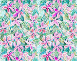Flowered Garden Tropical Bloom from Print Concepts Fabric