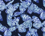 Feathered Beauty - Butterfly Dark by Kate Ward Thacker from Springs Creative Fabric