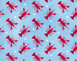 Lobster Blue from Fabric Traditions Fabric