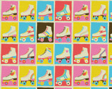 Let the Good Times Roll - Skate Squares by Lisa Flower from Paintbrush Studio Fabrics