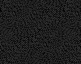 Century Black on Black - Mosaic Dash Swirl from Andover Fabrics