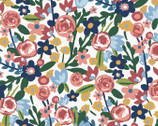 Sweet Something - Packed Multi Floral by Elizabeth Todd from Springs Creative Fabric