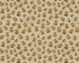 Garden Happy - Honey Bee Natural by Painted Sky Studio from Benartex Fabrics