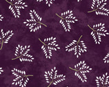 Amour - Sprigs Deep Plum by Monique Jacobs from Maywood Studio Fabric