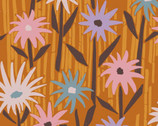 Wild ORGANIC - Wildflowers Orange Dusk by Ellie Whittaker from Nerida Hansen