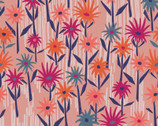 Wild ORGANIC - Wildflowers Flame Pink by Ellie Whittaker from Nerida Hansen