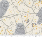 Through The Woods - Owls Branches Ivory by Sweetfire Road from Moda Fabrics