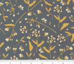 Through The Woods - Floral Sprigs Charcoal by Sweetfire Road from Moda Fabrics