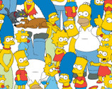 The Simpsons - Packed from Springs Creative Fabric