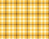 Rosette Garden - Spring Tartan Yellow from David Textiles Fabrics