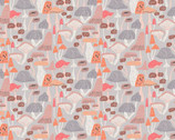 New Here Mushrooms - Mushrooms Fog from Dear Stella Fabric
