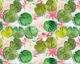 Orangie - Water Lily Pads by Caitlin Collection from Dear Stella Fabric